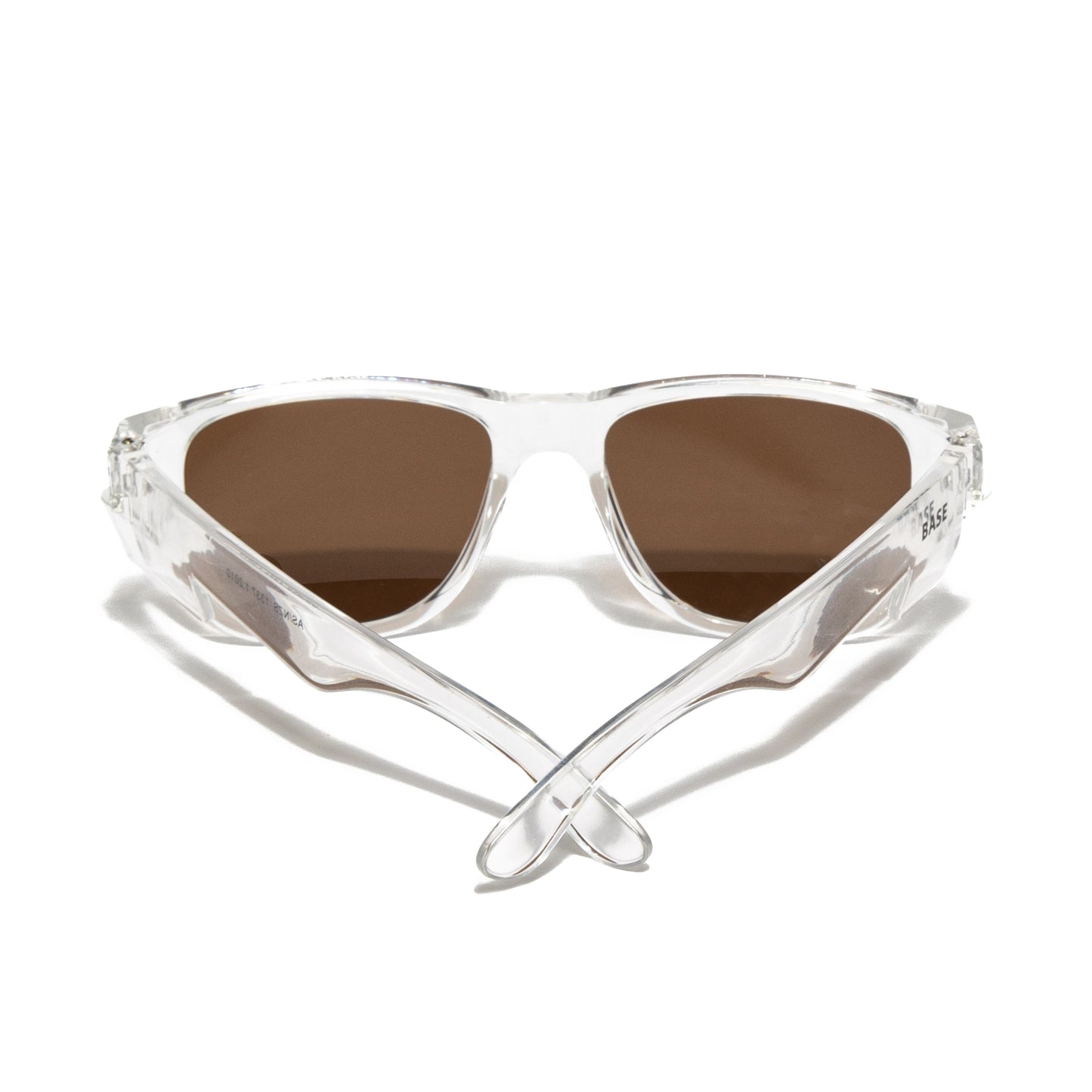 Clear Frame Amber Lens