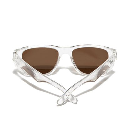 Clear Frame Amber Lens