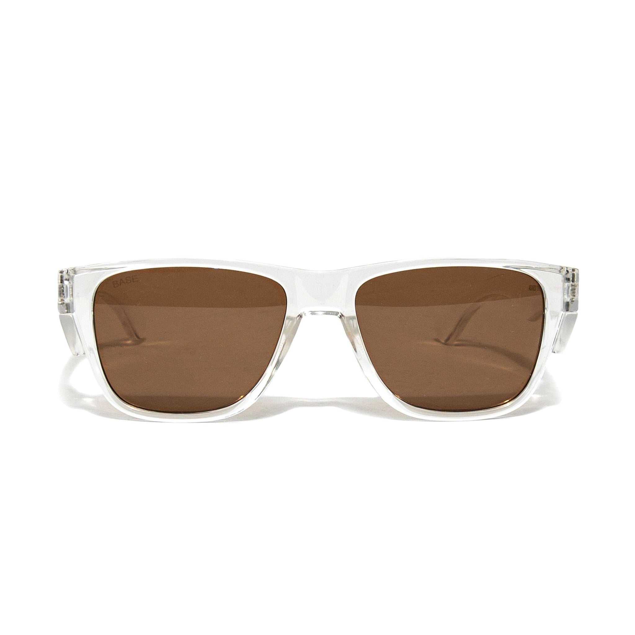 Clear Frame Amber Lens